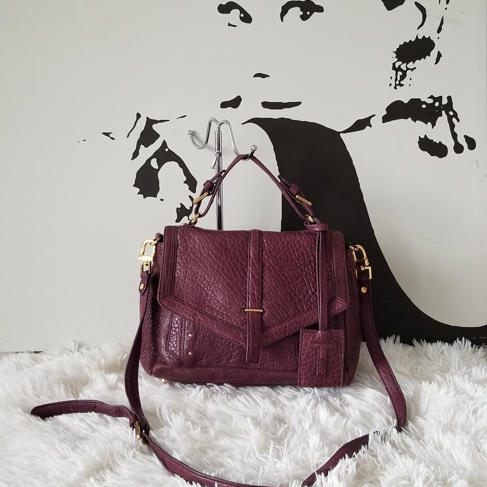 Vtg. Tory Burch Double Strap Satchel